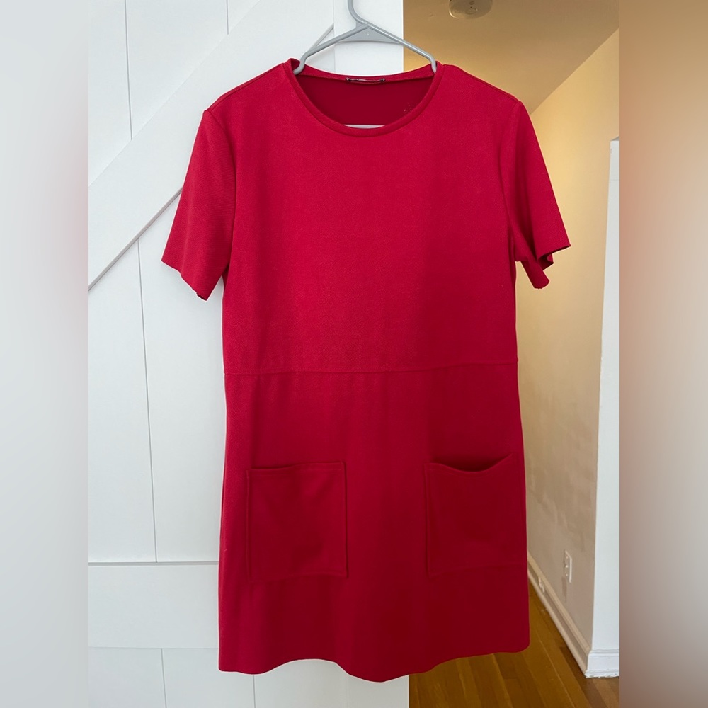 Suede mini dress for work or night out.
